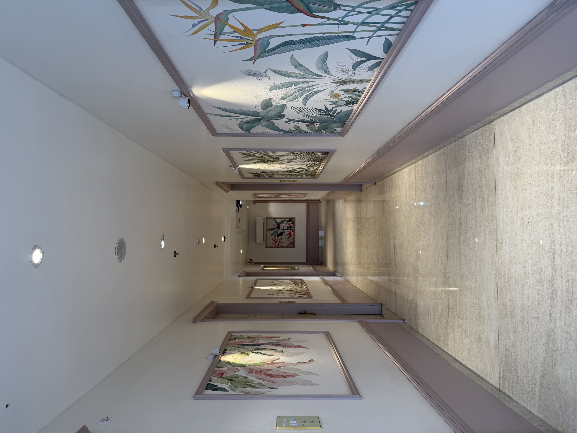 Tropical Skylight Corridor